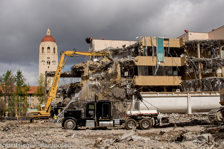 dark day - destruction of Meyer library